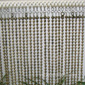 Горманая металлическая плетеная сетчатая декоративная шторманая стена